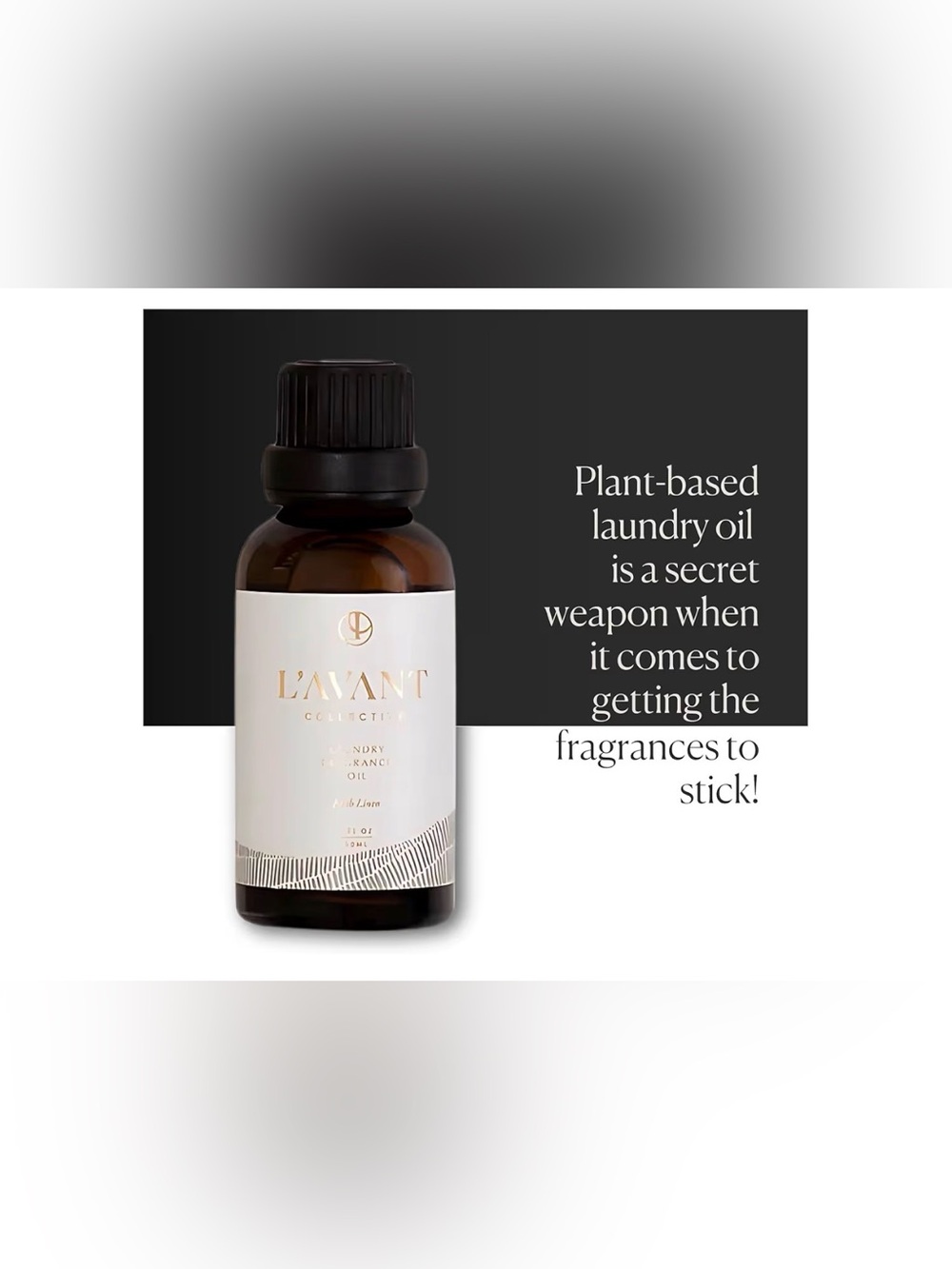 NIB L’Avant collective laundry fragrance oil  fresh linen - Picture 3 of 5